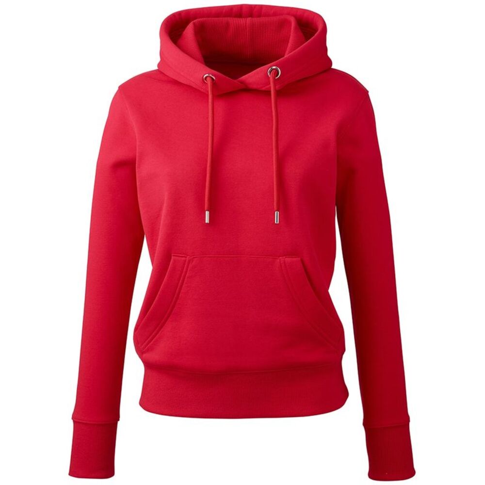 Anthem Womens/Ladies Hoodie / Red
